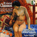 Ernest Chausson - Concerto op.21 String Quartet - Franco Gulli, Enrica Cavallo - Tartini Quartet (�rtomir &Scaron;i&scaron;kovi� violino, Aleksandar Milo&scaron;ev viola, Milo&scaron; Mlejnik cello)